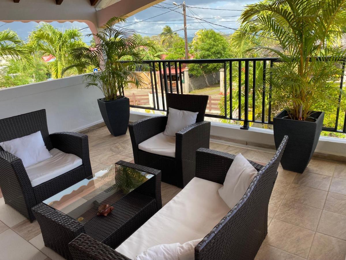 Chez Soul~Etage Entier Avec Vue Sur Mer Sainte-Rose Bagian luar foto