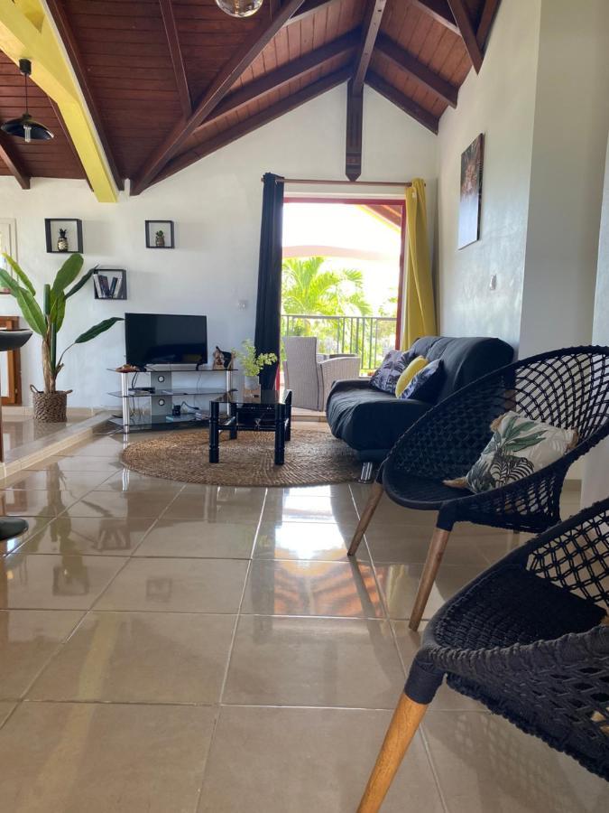 Chez Soul~Etage Entier Avec Vue Sur Mer Sainte-Rose Bagian luar foto
